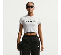 Nike Sportswear Chill Knit Cropped T-Shirt blanco XS