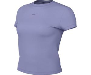Nike Sportswear Chill Knit Mod-Crop Camiseta para Mujer, Lila Ice, FV5508-533, L