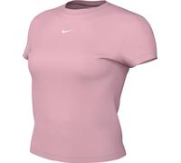 Nike Sportswear Chill Knit Mod-Crop Camiseta para Mujer, Med Soft Pink/Sail/Sail, FV5508-690, XS
