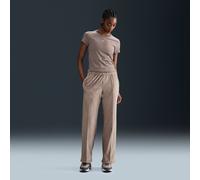Nike Sportswear Chill Knit Pantalón de velvetón de talle medio - Mujer - Marrón L (EU 44-46)