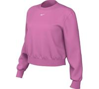 Nike Sportswear Chill Terry French Terry Sudadera con Cuello Redondo para Mujer, Playful Pink/Sail, HV2393-675, XS