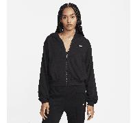 Nike Sportswear Chill Terry Sudadera con capucha y cremallera completa de tejido French Terry y ajuste holgado - Mujer - Negro S (EU 36-38)