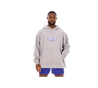 Nike Sportswear Club Essentials Hoodie Blocks League S Gris/plata