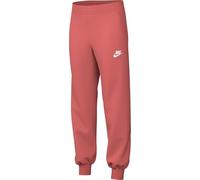 Nike Sportswear Club Fleece Pantalón Ajustado De Talle Alto - Niña, Magic Ember/Magic Ember/White, FD2921-814, XL