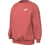 Nike Sportswear Club Fleece Sudadera De Chándal Oversize - Niña, Magic Ember/White, FD2923-814, XS