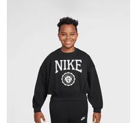 Nike Sportswear Club French Terry Boxy Crew Graphics Star negro 147