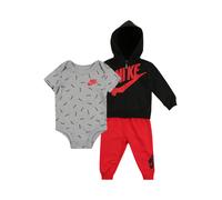 Nike Sportswear Conjunto gris / rojo / negro 68-74 gris / rojo / negro