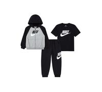Nike Sportswear Conjunto 'HBR' gris claro / gris moteado / negro / blanco 62-68 gris claro / gris moteado / negro / blanco