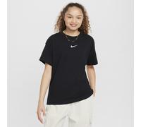 NIKE G NSW tee Boy ESSNTL LBR T-Shirt, Black, 134-140 cm Girls