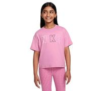 NIKE Sportswear Essential T-Shirt, Flamingo mágico, 14-15 Años (Pack de 5) Girl'S