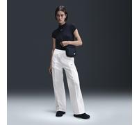 Nike Sportswear Everything Wovens Pantalón de talle medio con dobladillo abierto - Mujer - Blanco XXL (EU 52-54)