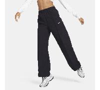Nike Sportswear Everything Wovens Pantalón de talle medio con dobladillo abierto - Mujer - Negro XXL (EU 52-54)