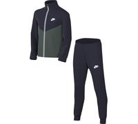 Nike Sportswear FD3067-451 Chándal para niños mayores, obsidiana/verde vintage/obsidiana/blanco, FD3067-451, L