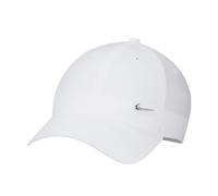 NIKE FB5372-100 U NK DF Club Cap U CB MTSWSH L Hat Unisex Niños Blanco/Plata Metalizado Tamaño M/L