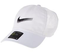 NIKE Sportswear Heritage 86 Swoosh Trucker, Unisexo, Blanco, Talla única