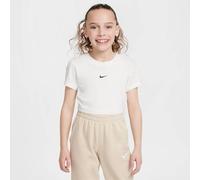 Nike Sportswear HF7011-100 - Camiseta Corta para niña, Color Blanco, Talla L
