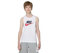 Nike Sportswear HM5843-100 - Camiseta de Tirantes para niños Mayores, Color Blanco, Talla M