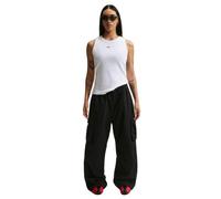 Nike Sportswear IH7956-100 - Camiseta de Tirantes Ajustada con puños para Mujer, Color Blanco/Negro, L