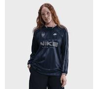 Nike Sportswear Long-Sleeve Jersey Top azul XS