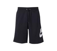 Pantalón Nike Club French Terry Alumni Shorts Hombre Negro/Blanco S