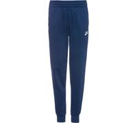 Nike Sportswear Pantalón 'Club Fleece' azul oscuro / blanco 128-134 EUR