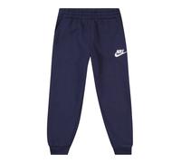 Nike Sportswear Pantalón 'Club Fleece' navy / blanco 98 navy / blanco