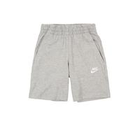 Nike FZ5512-063 K NSW Club Knit Short 6IN LBR Shorts Boy's DK Grey Heather/White Tamaño S