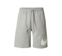 Nike Sportswear Pantalón 'CLUB' gris moteado / blanco 31-32 gris moteado / blanco