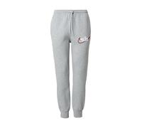 Nike Sportswear Pantalón 'CLUB' gris / rojo / blanco 35-36 gris / rojo / blanco