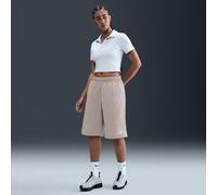 Nike Sportswear Pantalón corto holgado de talle medio hasta la rodilla - Mujer - Gris M (EU 40-42)