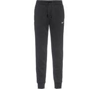 Nike Sportswear Pantalón 'Phoenix Fleece' negro / blanco, Talla 38
