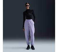 Nike Sportswear Phoenix Fleece Jogger oversize de talle alto - Mujer - Morado L (EU 44-46)
