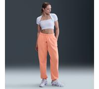 Nike Sportswear Phoenix Fleece Jogger oversize de talle alto - Mujer - Naranja S (EU 36-38)