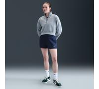 Nike Sportswear Phoenix Fleece Pantalón corto de talle medio de 5 cm - Mujer - Azul XXL (EU 52-54)