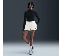 Nike Sportswear Phoenix Fleece Pantalón corto de talle medio de 5 cm - Mujer - Blanco XS (EU 32-34)