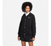 Nike Sportswear Phoenix Fleece Sudadera con capucha, cremallera completa y ajuste oversize - Mujer - Negro L (EU 44-46)