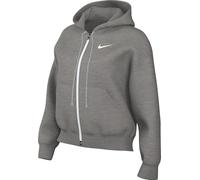 Nike Sportswear Phoenix Fleece Sudadera con Capucha Y Cremallera Completa - Mujer, Dk Grey Heather/Sail, HJ0995-063, 2XL