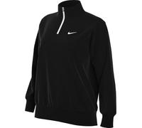 Nike Sportswear Phoenix Fleece Sudadera De Ajuste Oversize con Cremallera De 1/4 - Mujer, Black/Sail, HJ0931-010, XS