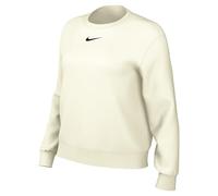 Nike Sportswear Phoenix Fleece Sudadera De Chándal De Cuello Redondo - Mujer, Sail/Black, DQ5751-133, XS