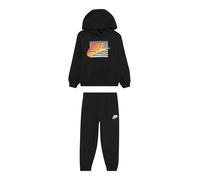 Nike Sportswear Ropa para correr 'FUTURA PO S' gris claro / naranja claro / rosa neón / negro, Talla 122