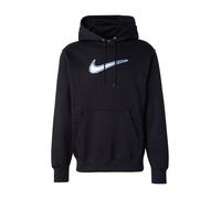 Nike Sportswear Sudadera 'Club' azul / gris / negro / blanco L azul / gris / negro / blanco