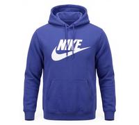 Nike Sportswear Sudadera 'CLUB' azul real / blanco S EUR