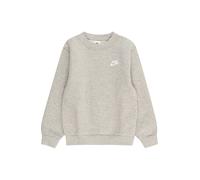 Nike Sportswear Sudadera 'Club Fleece' gris moteado / blanco, Talla 158-170