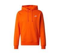 Nike Sportswear Sudadera 'Club Fleece' naranja / blanco XL naranja / blanco