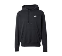 Nike Sportswear Sudadera 'Club Fleece' negro / blanco S negro / blanco