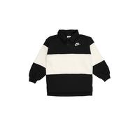 Nike Sportswear Sudadera 'CLUB' negro / blanco 138-147 negro / blanco