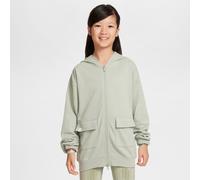Nike Sportswear Sudadera con capucha oversize de tejido Fleece Dri-FIT - Niña - Verde XL