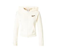 Nike Sportswear Sudadera con cremallera marrón claro / blanco XL marrón claro / blanco