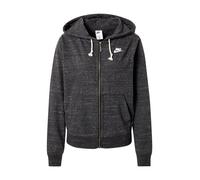 Nike W NSW Gym VNTG Easy FZ Hoodie Sweatshirt, Women's, Black/White, S