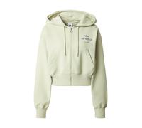 Nike Sportswear Sudadera con cremallera 'PHNX FLC' antracita / verde claro / blanco M antracita / verde claro / blanco